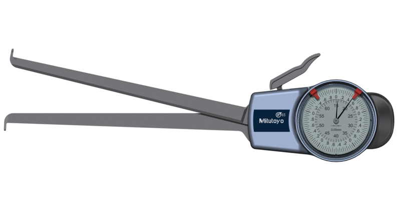 Mitutoyo Tapintókaros mérőóra Ø1.5 mm keményfém gömb tapintóval, belső méréshez, IP65, 15-65 mm, 0.05 mm (209-901) termék fő termékképe