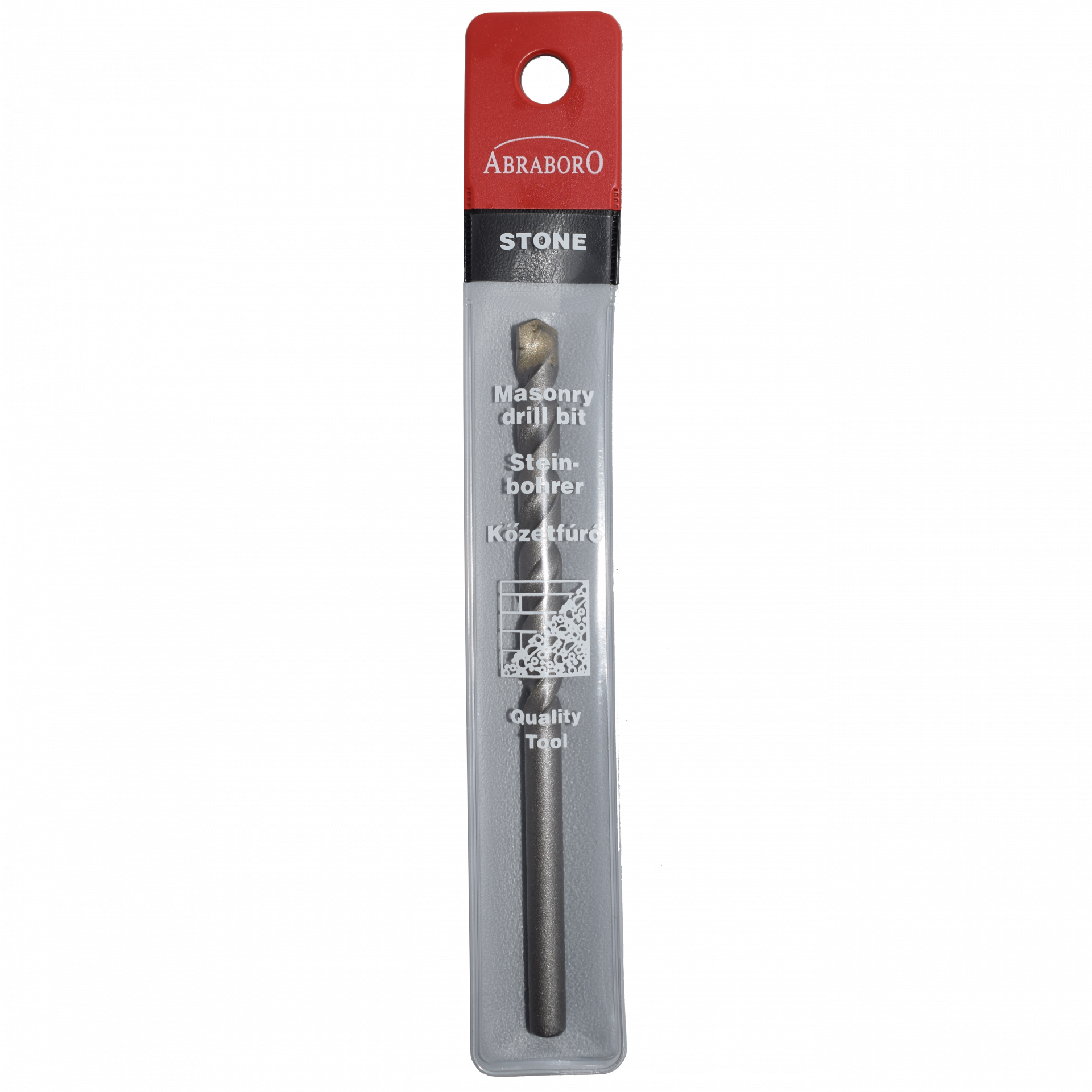 Abraboro 12 x 150 / 85 mm hengeres szárú kőzetfúró tasakban termék fő termékképe