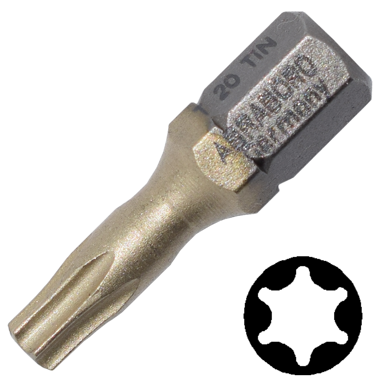 Abraboro T 15 x 25 mm Torx SUPRA-TIN bit, 10 db/csomag termék fő termékképe