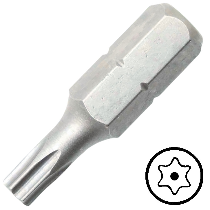KENNEDY TX9 furatos Torx csavarbehajtó bit 1/4" hatszög illesztéssel, 25 mm termék fő termékképe