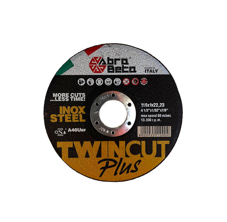 AbraBeta A46U acél/inox 115x1x22,23 25db/csomag termék fő termékképe